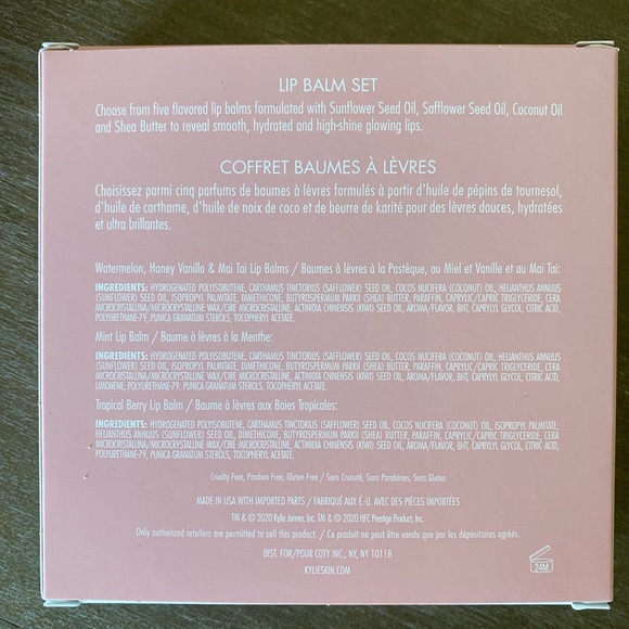 Kylie Skin Lip Balm Set - Picture 2 of 4